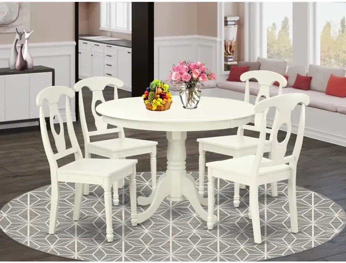 Dining Room Set Linen White