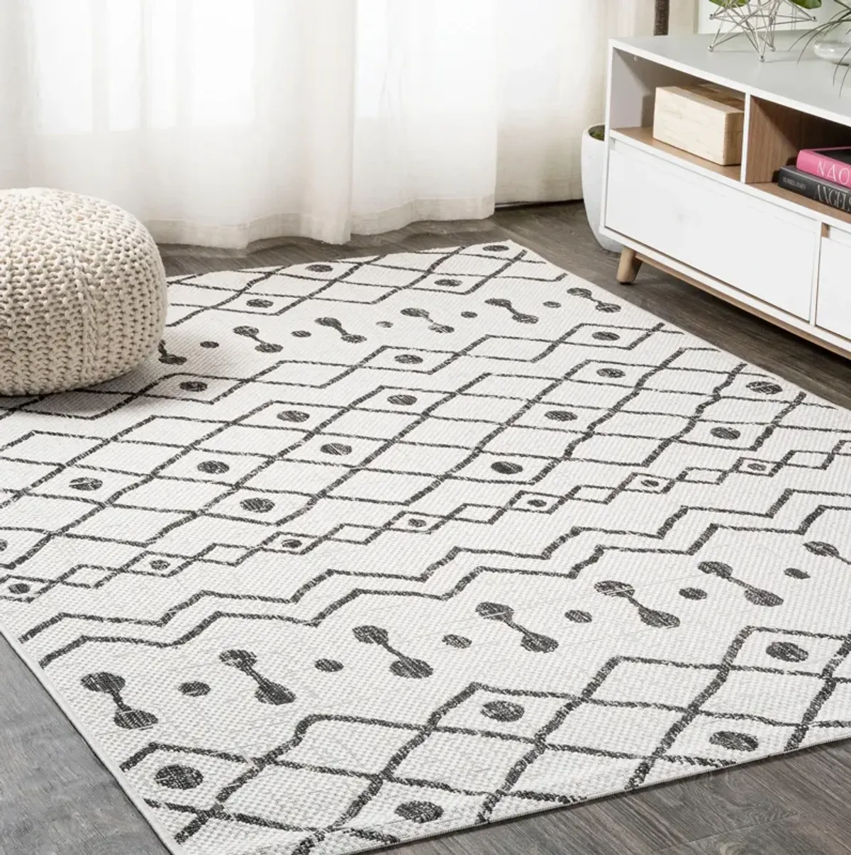 Nokat Tribal Bohemian Indoor/Outdoor Area Rug