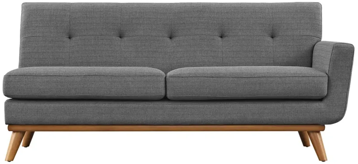 Engage Right-Arm Upholstered Fabric Loveseat