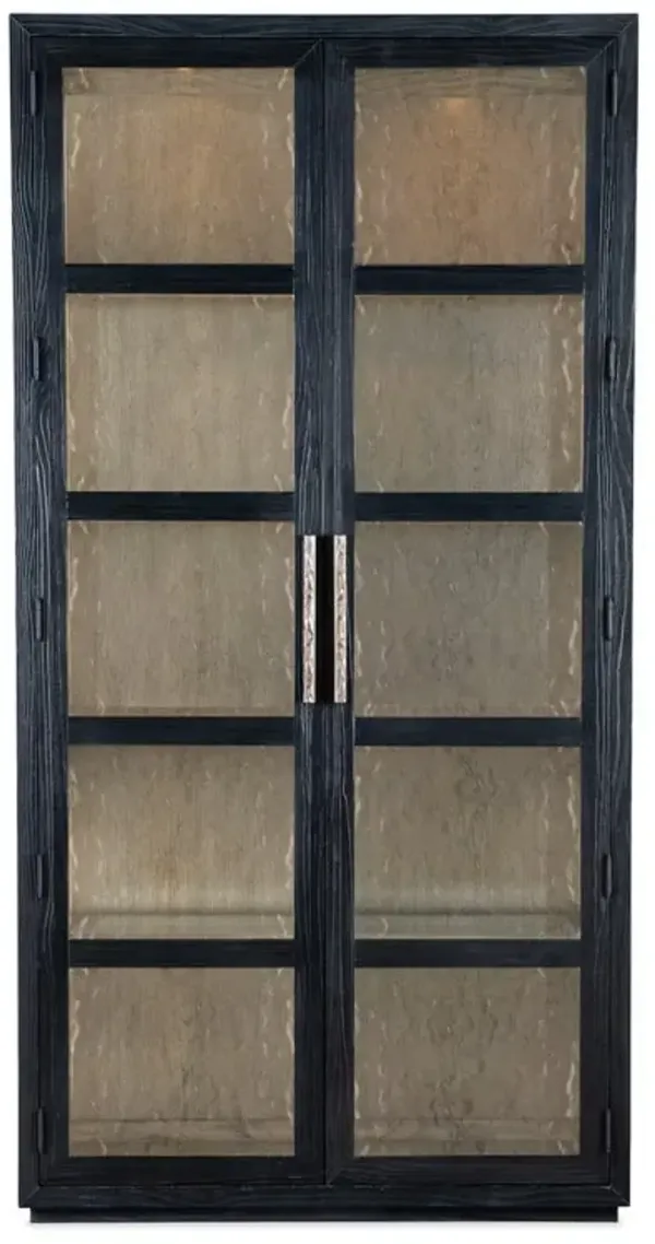Linville Falls Shou Sugi Ban Curio Cabinet