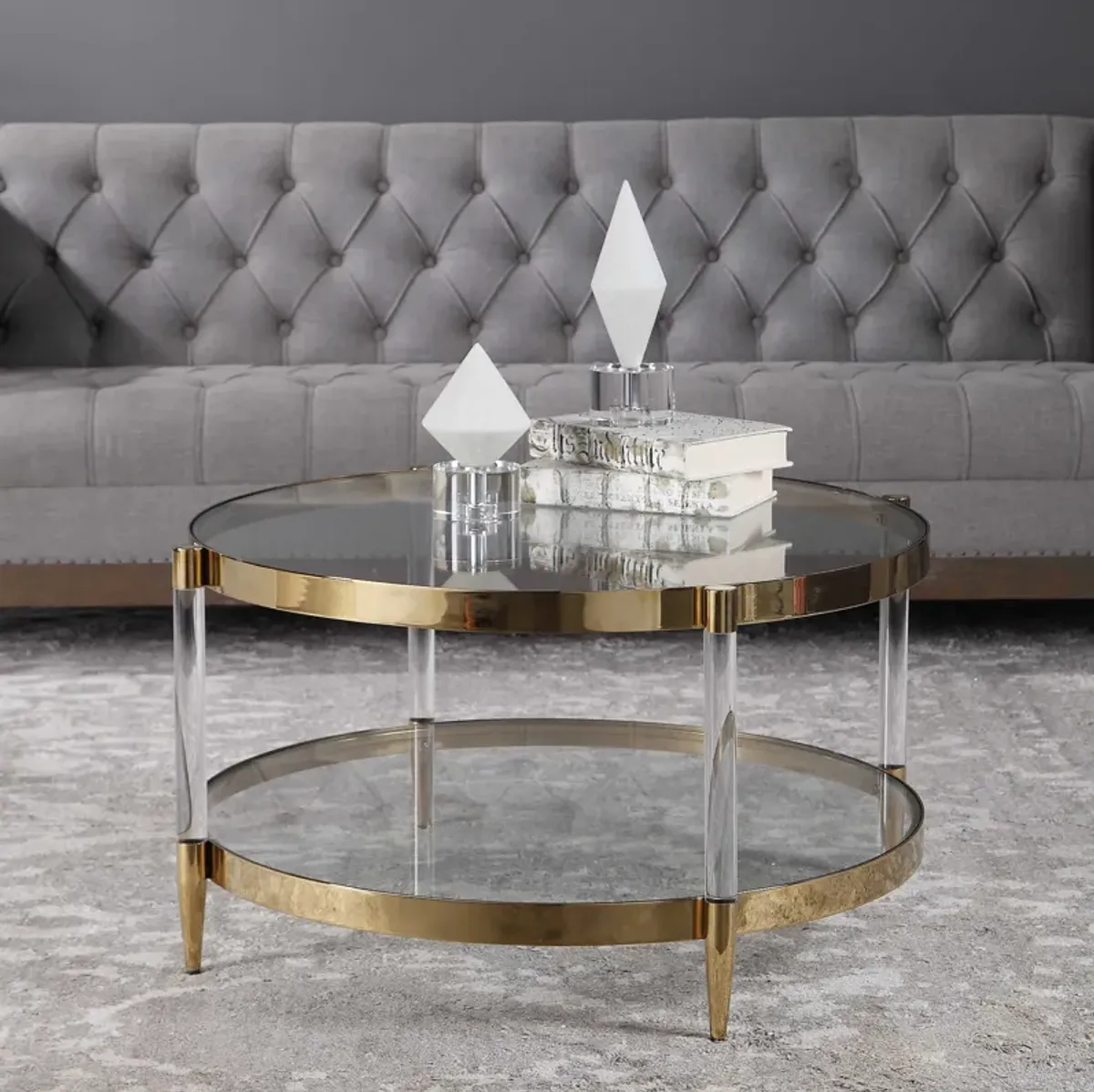 Kellen Glass Coffee Table