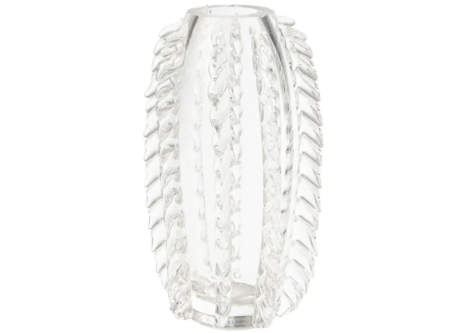 Fringe Vase- Clear