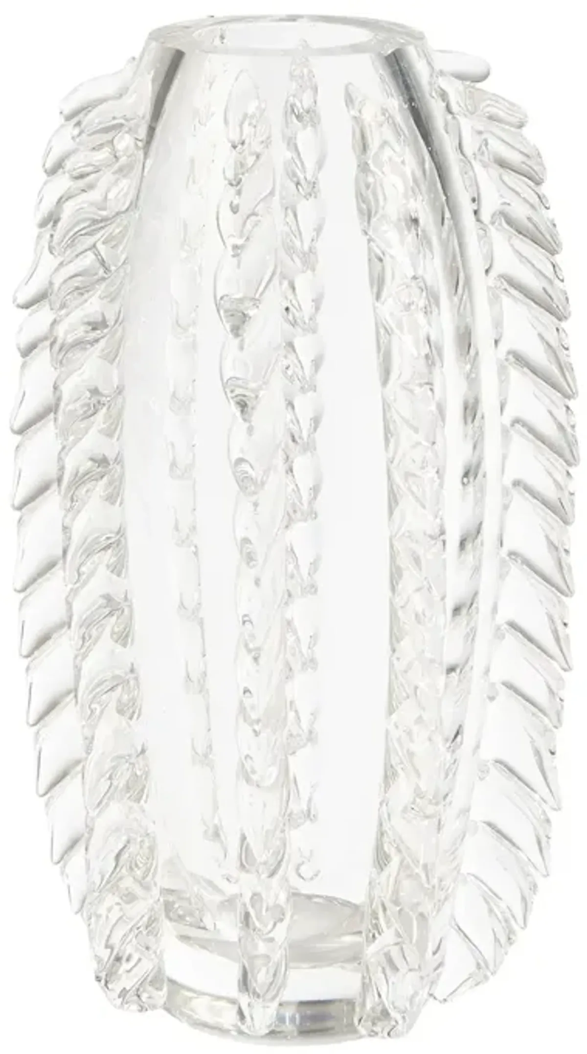 Fringe Vase- Clear