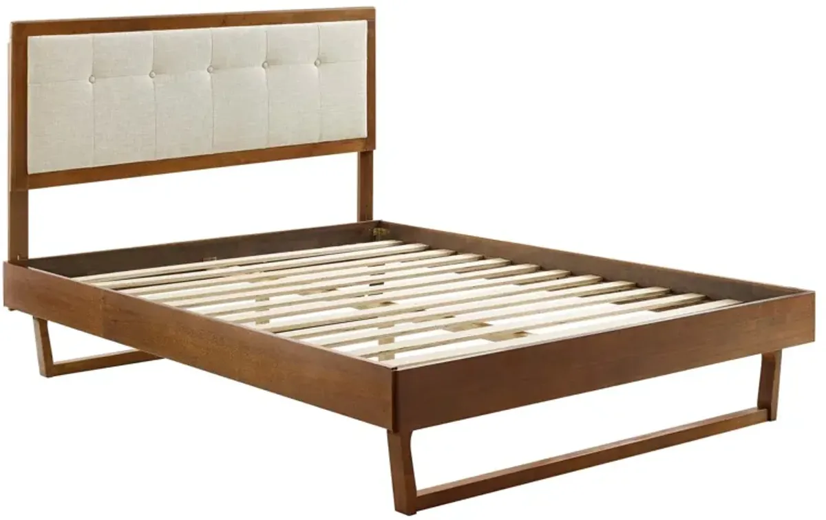 Modway - Willow Queen Wood Platform Bed with Angular Frame