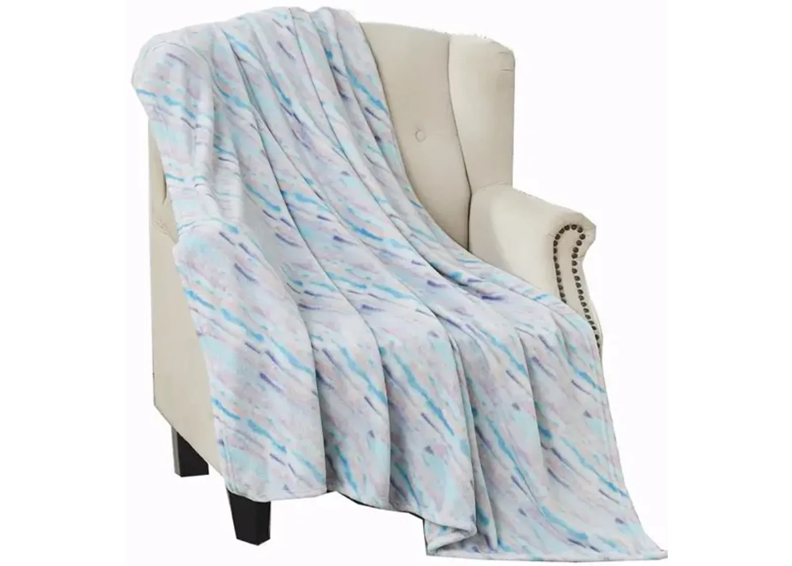 RT Designer's Collection Novelty Carrie Printed Flannel Premium Throw Blanket 50" x 60" Multicolor