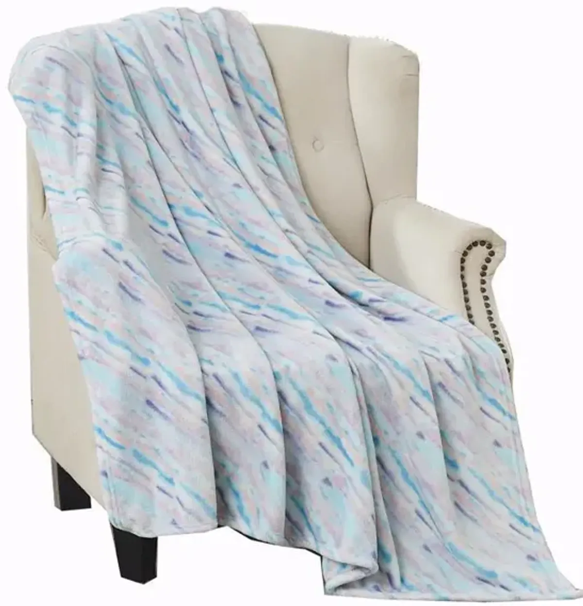 RT Designer's Collection Novelty Carrie Printed Flannel Premium Throw Blanket 50" x 60" Multicolor