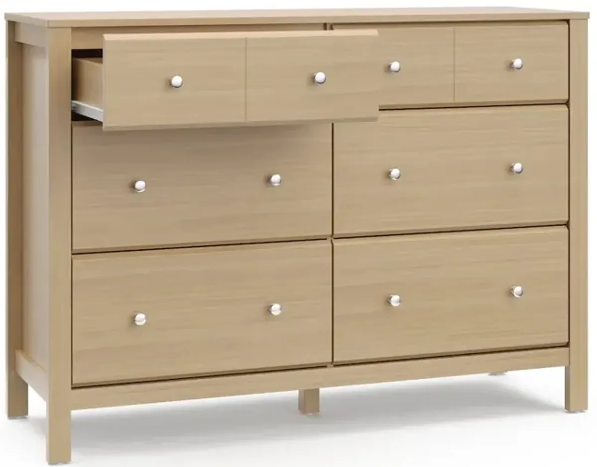 Storkcraft Horizon 6 Drawer Dresser (Driftwood) - GREENGUARD Gold Certified