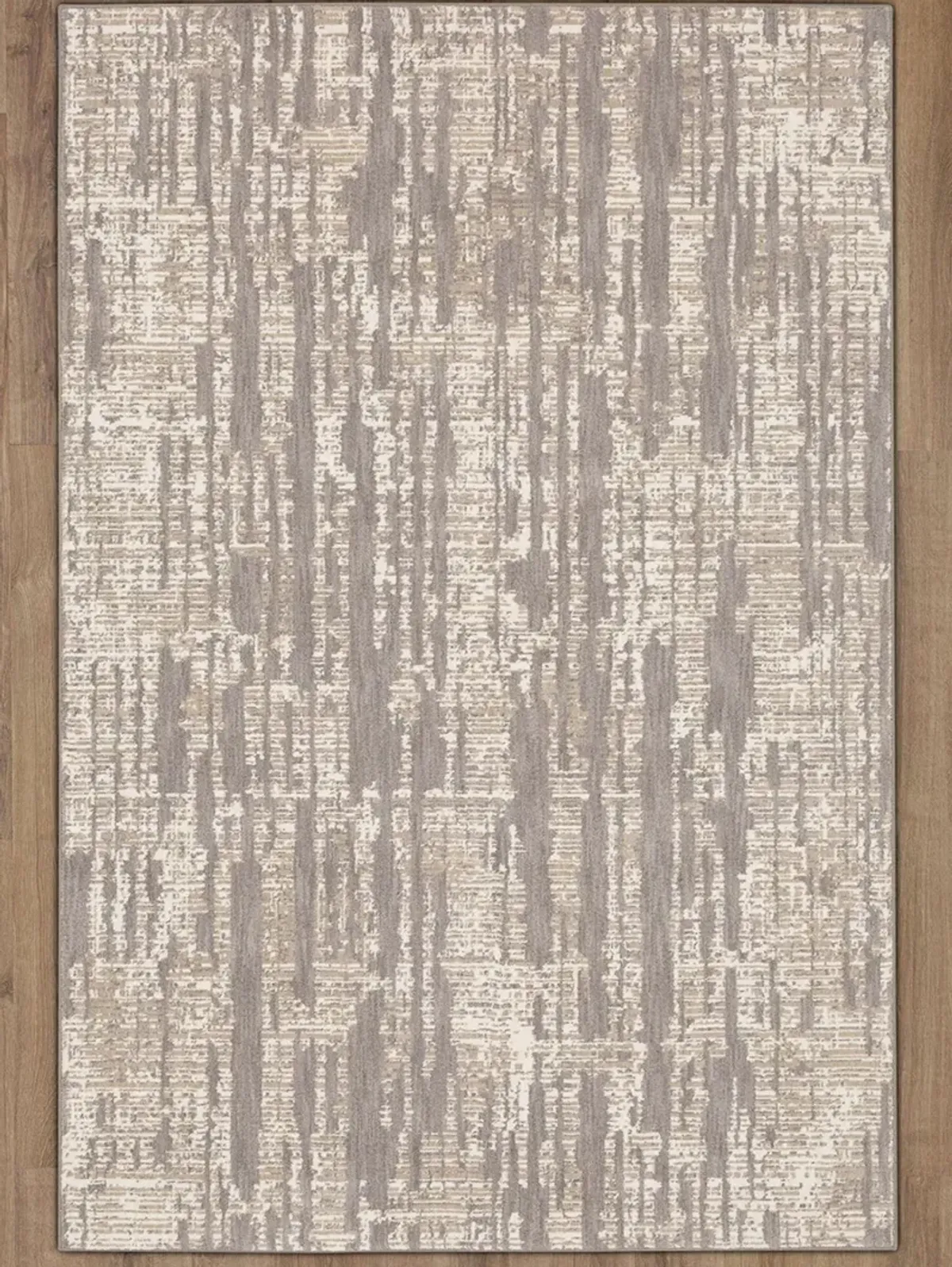 Soiree Matrix Gray 2'4" x 7'10" Rug