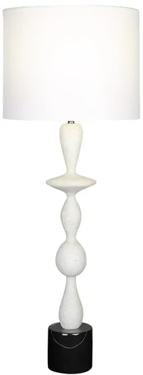 Inverse White Marble Table Lamp