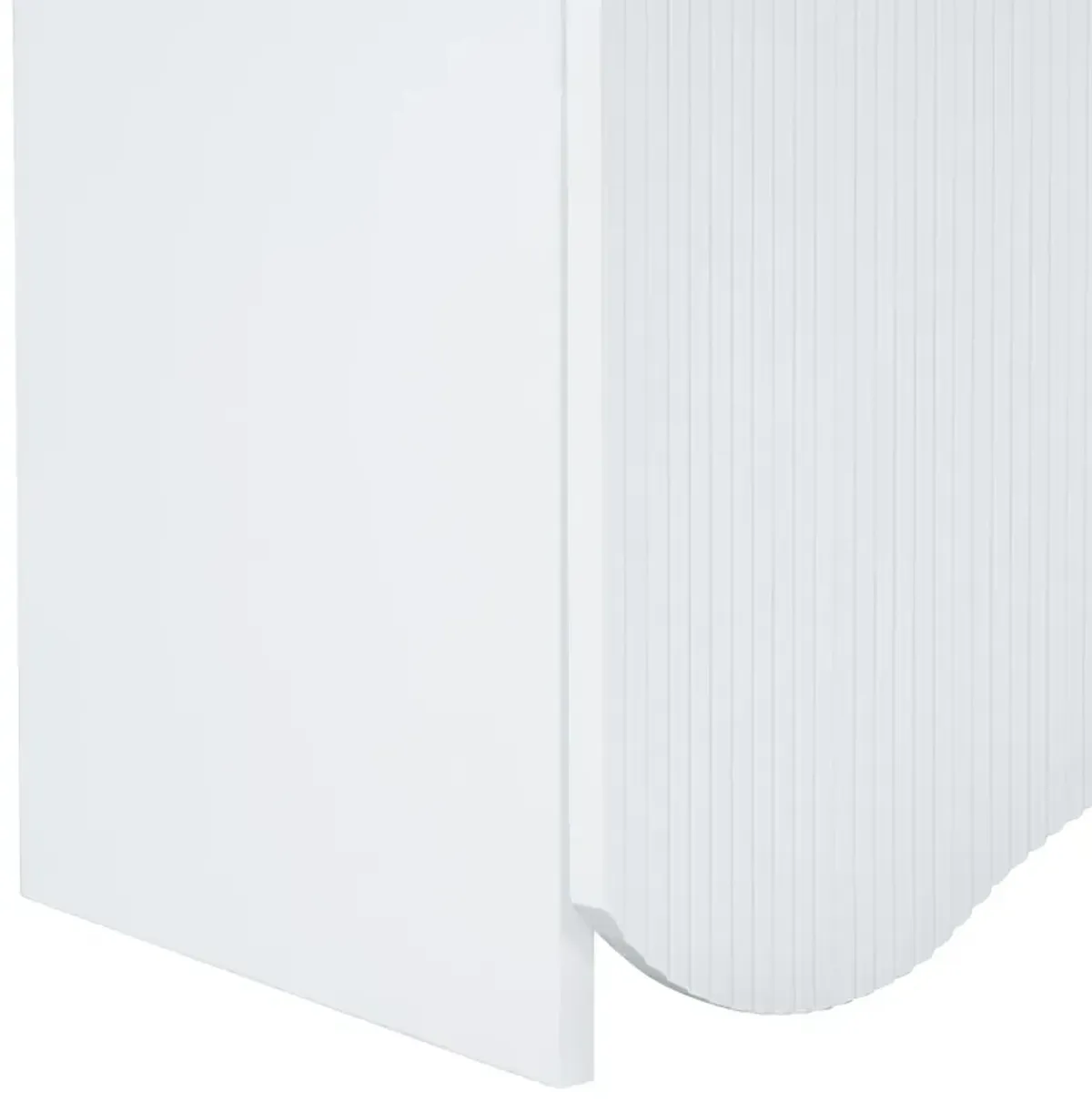 Merax Bottom Wavy Design Storage Cabinet