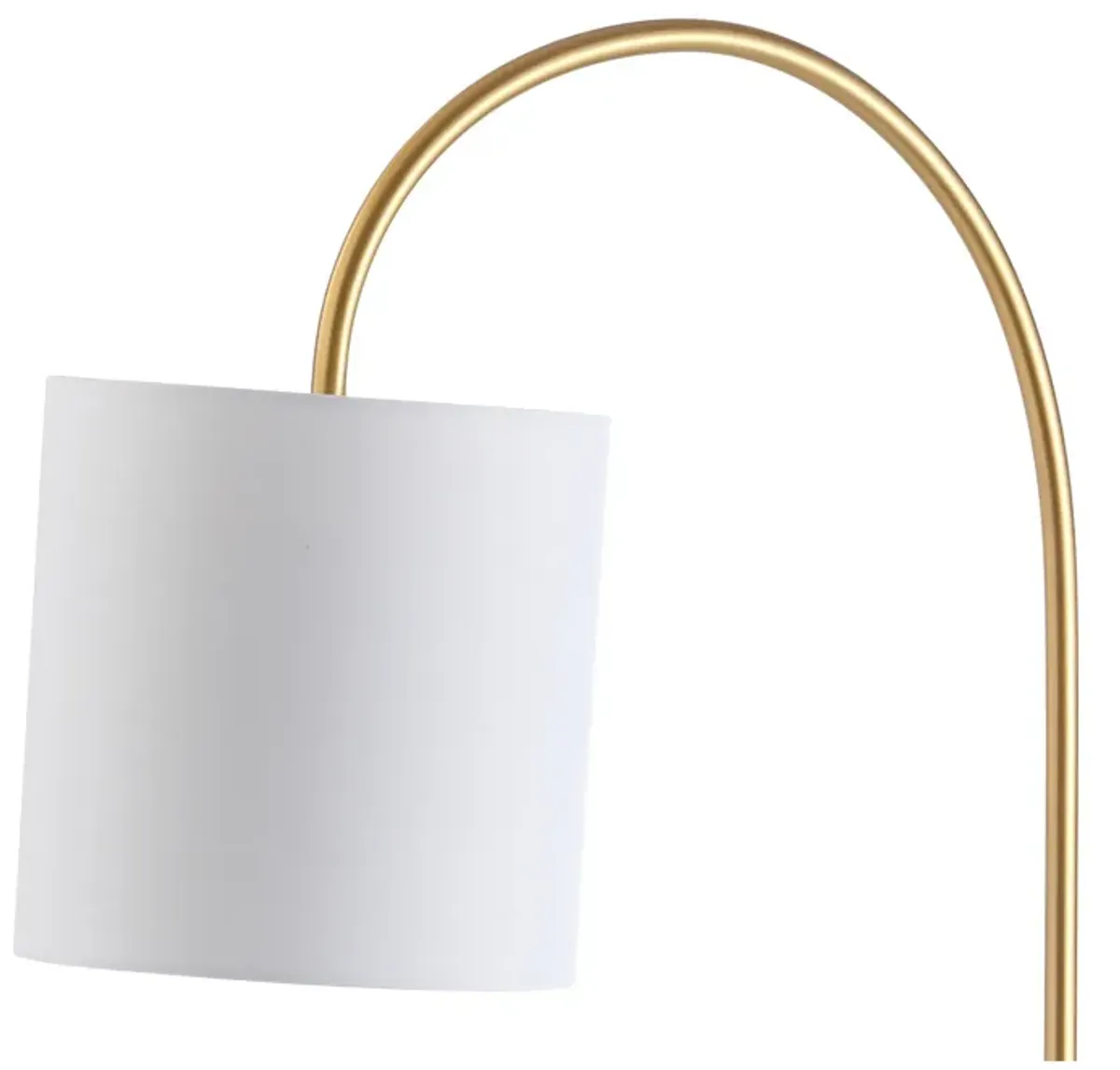 Fisher Marble/Brass LED Table Lamp