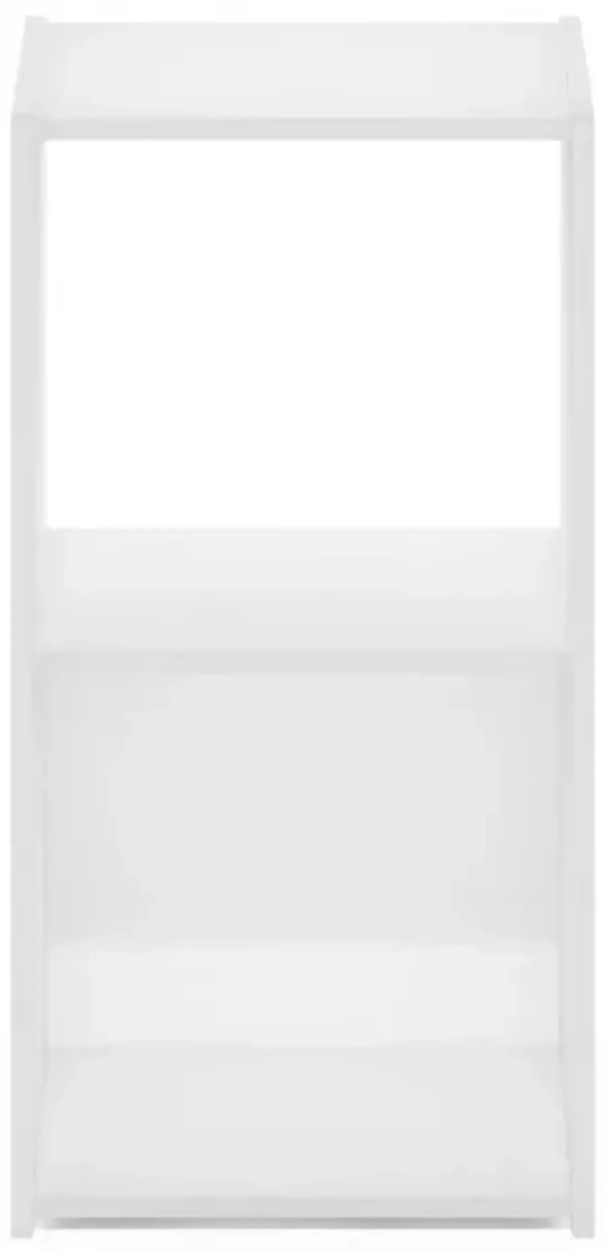 Pelli Cubic Storage Cabinet, 2x1, White