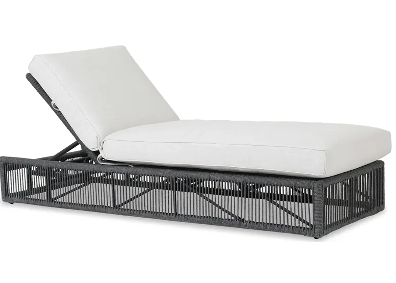 Milano Adjustable Chaise in Echo Ash w/ Self Welt