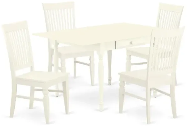 Dining Room Set Linen White