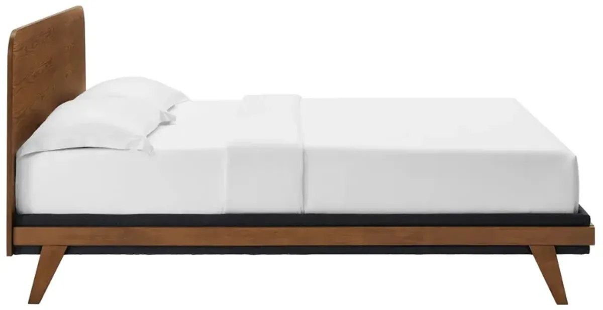 Modway - Dylan Queen Platform Bed Walnut