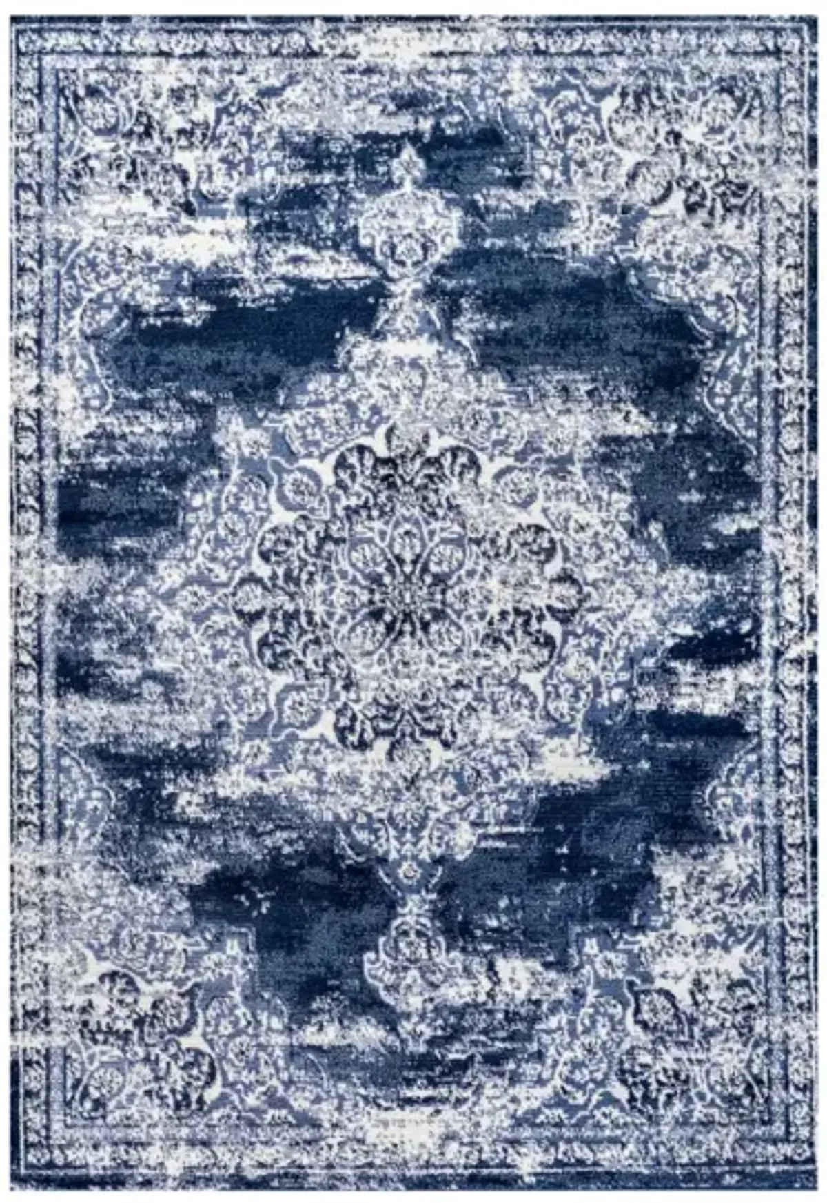 Alhambra Ornate Medallion Modern Area Rug