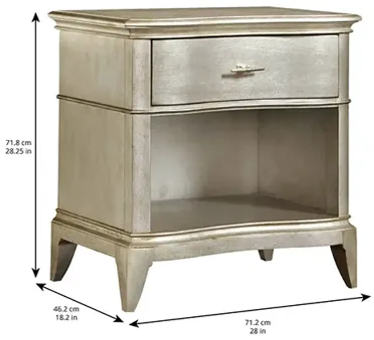 Starlite Open Nightstand