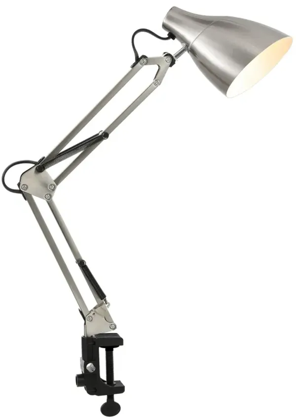 Odile Classic Industrial Adjustable Articulated Clamp On LED Task Lamp