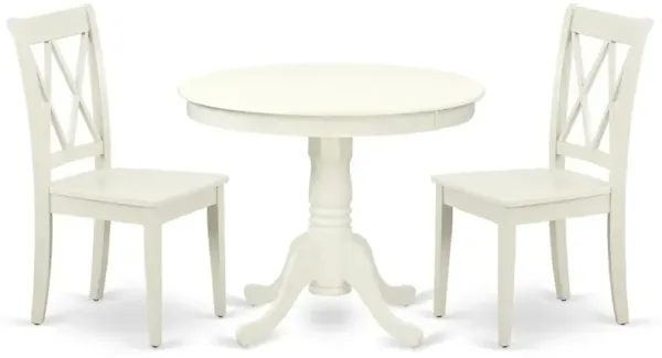 Dining Room Set Linen White