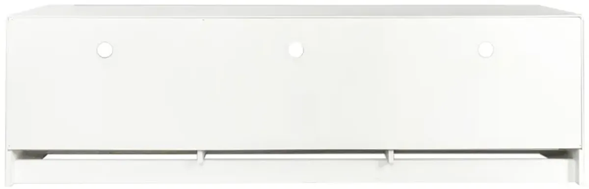 Streamdale Modern 80" TV Stand with Open Locker