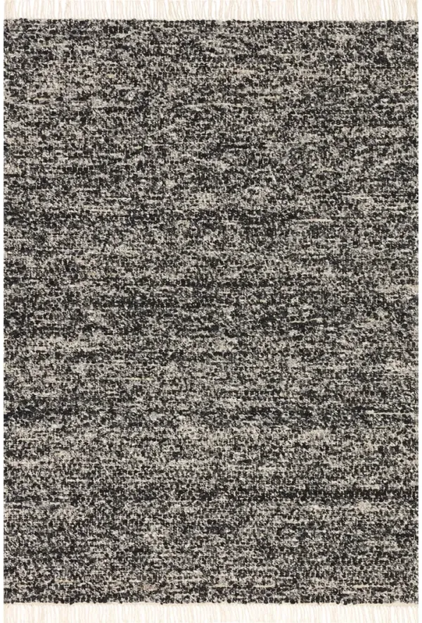 Hayes HAY01 Onyx/Silver 5' x 7'6" Rug