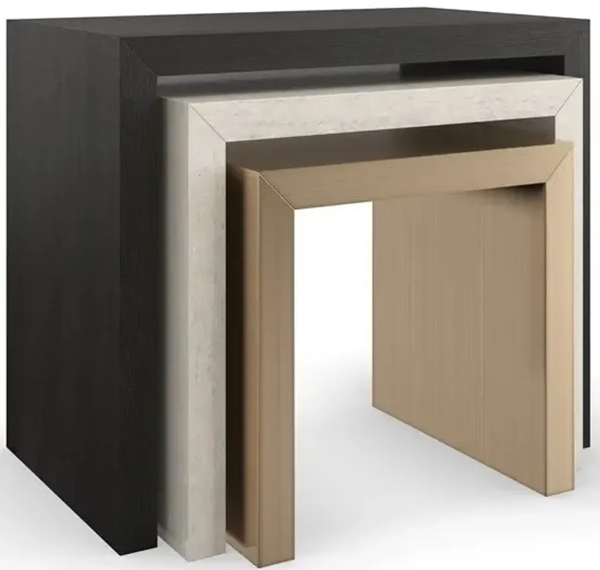 Contrast Nesting Tables