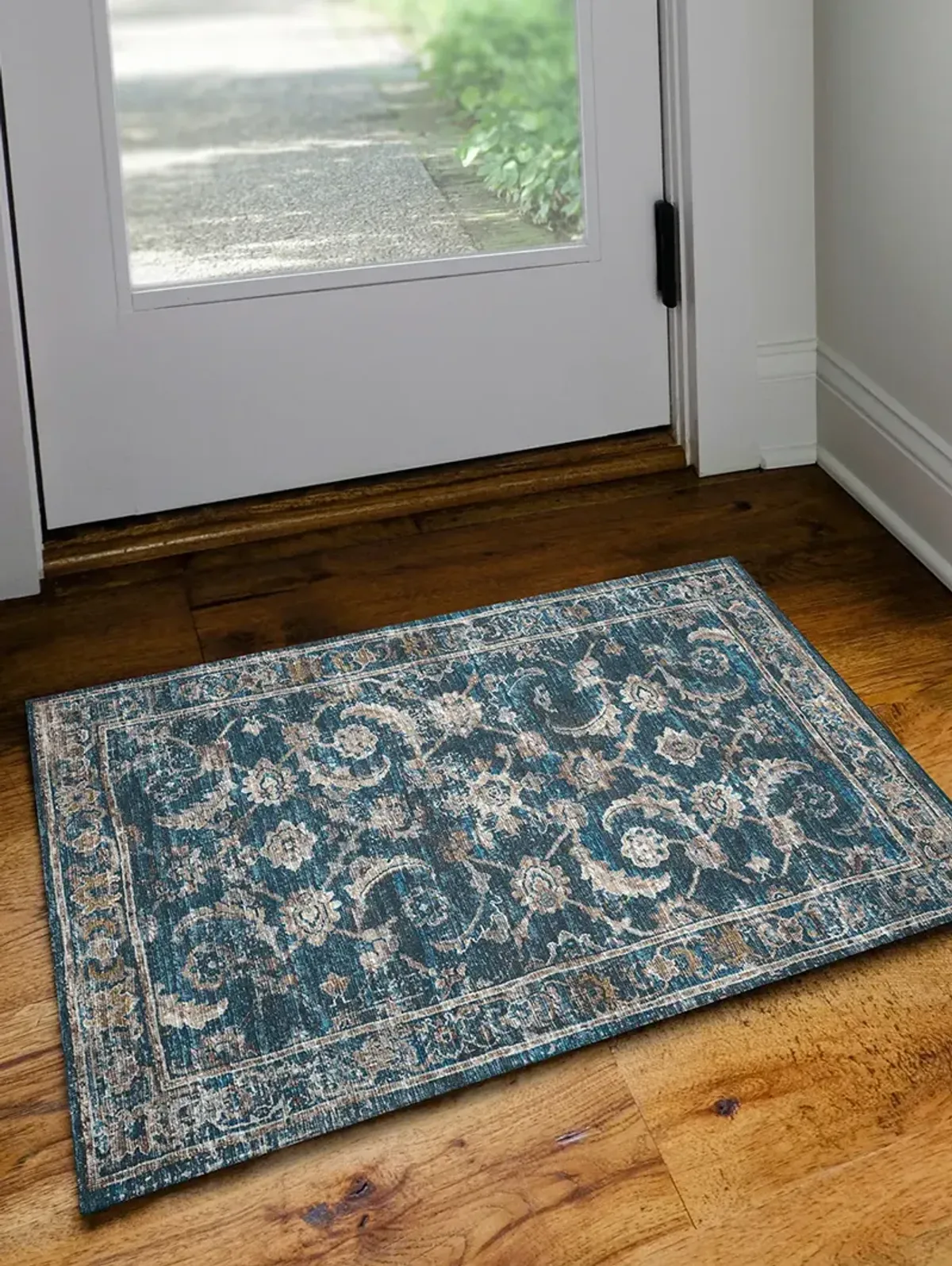 Jericho JC4 Navy 2' x 3' Rug