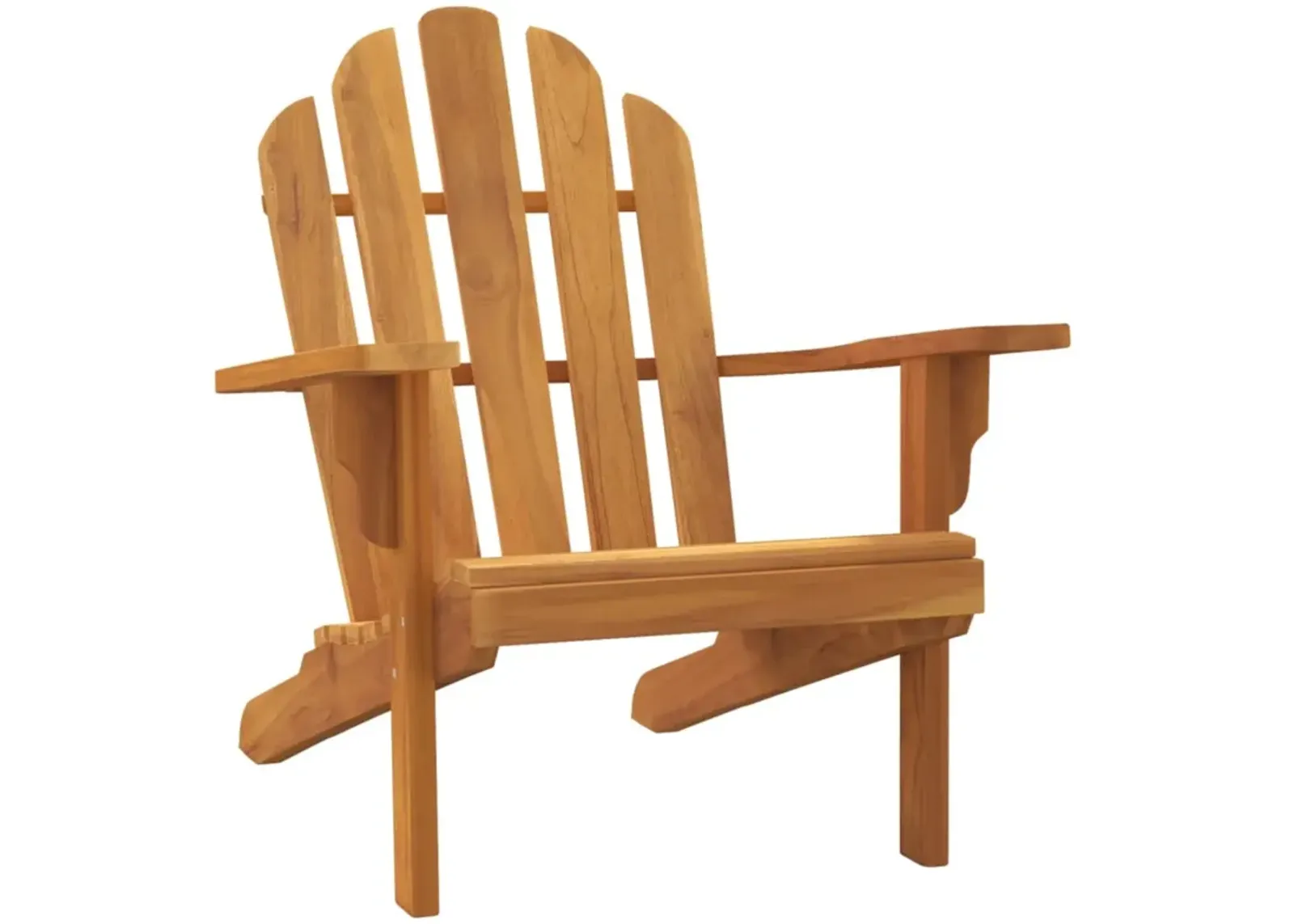 vidaXL Patio Adirondack Chair 31.1"x37.4"x36.2" Solid Wood Teak