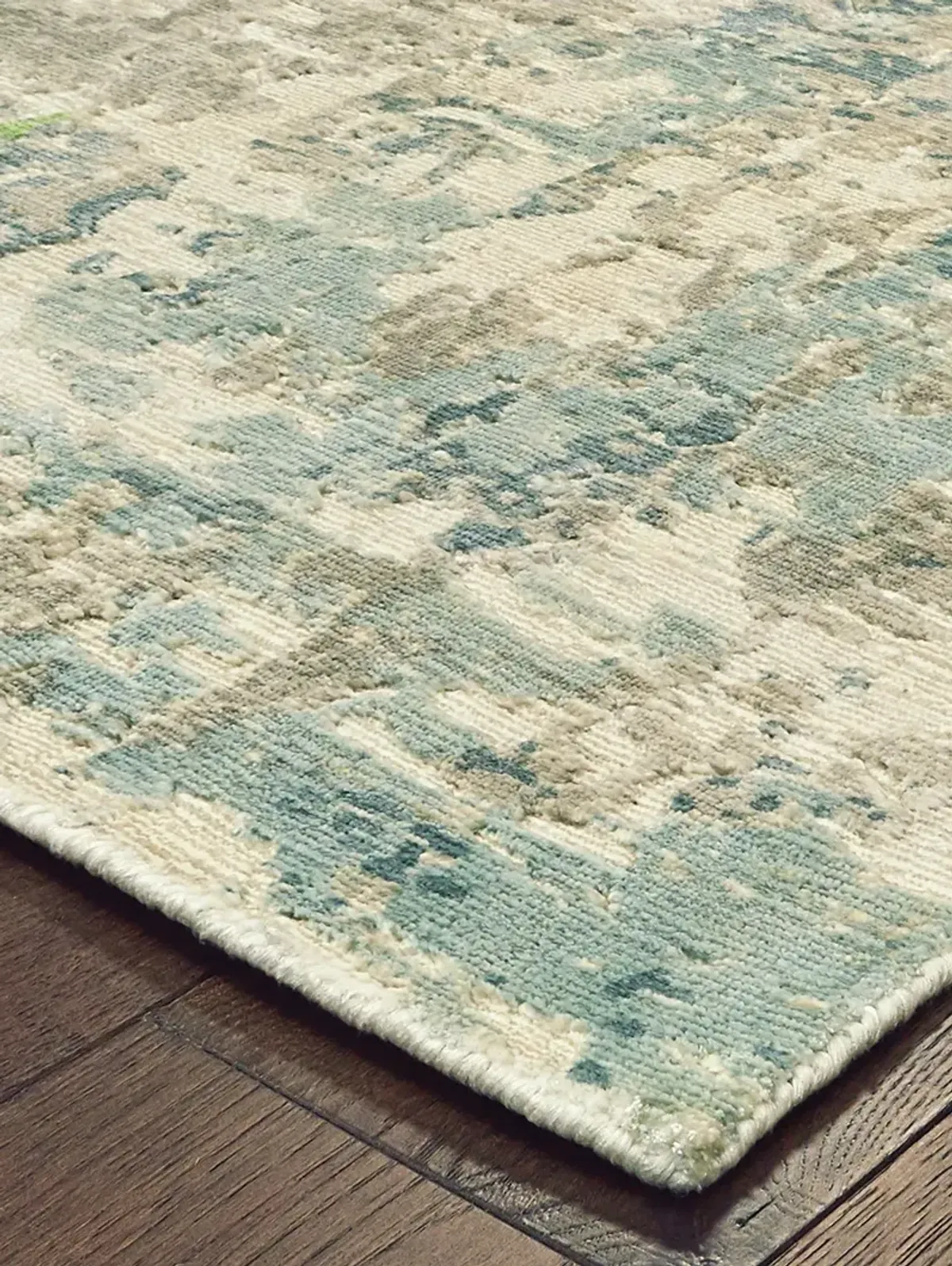 Formations 9' x 12' Blue Rug