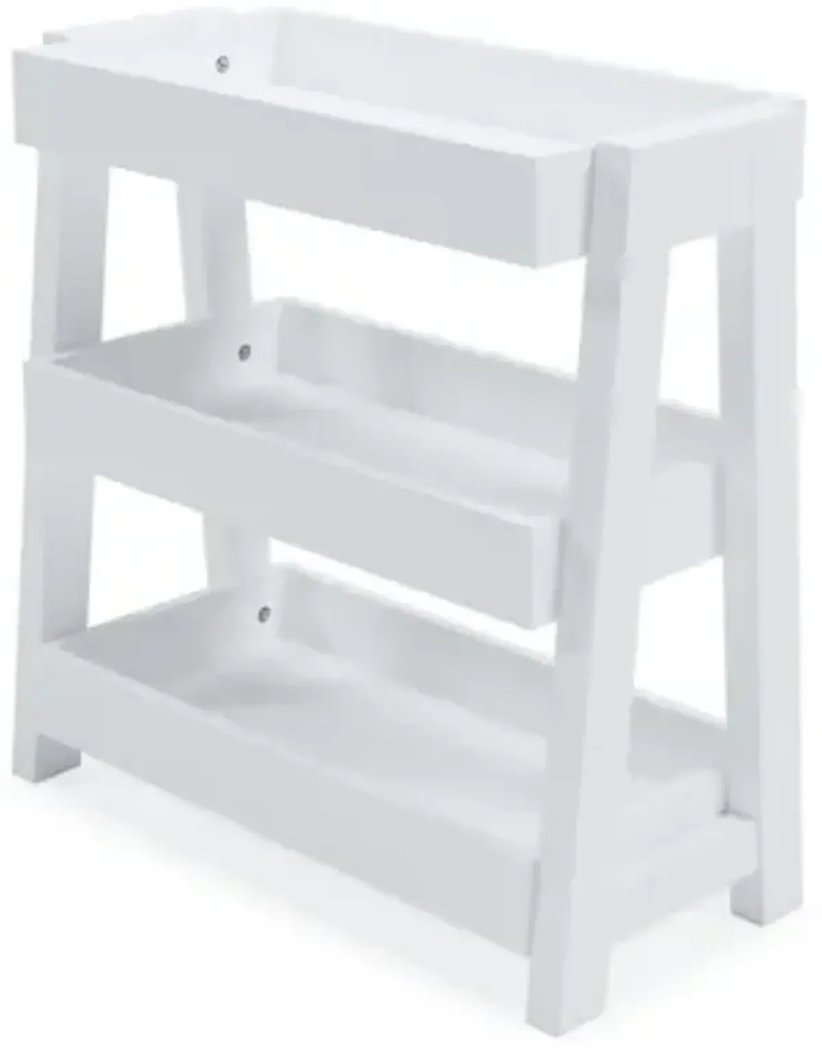 Blariden Shelf Accent Table, White