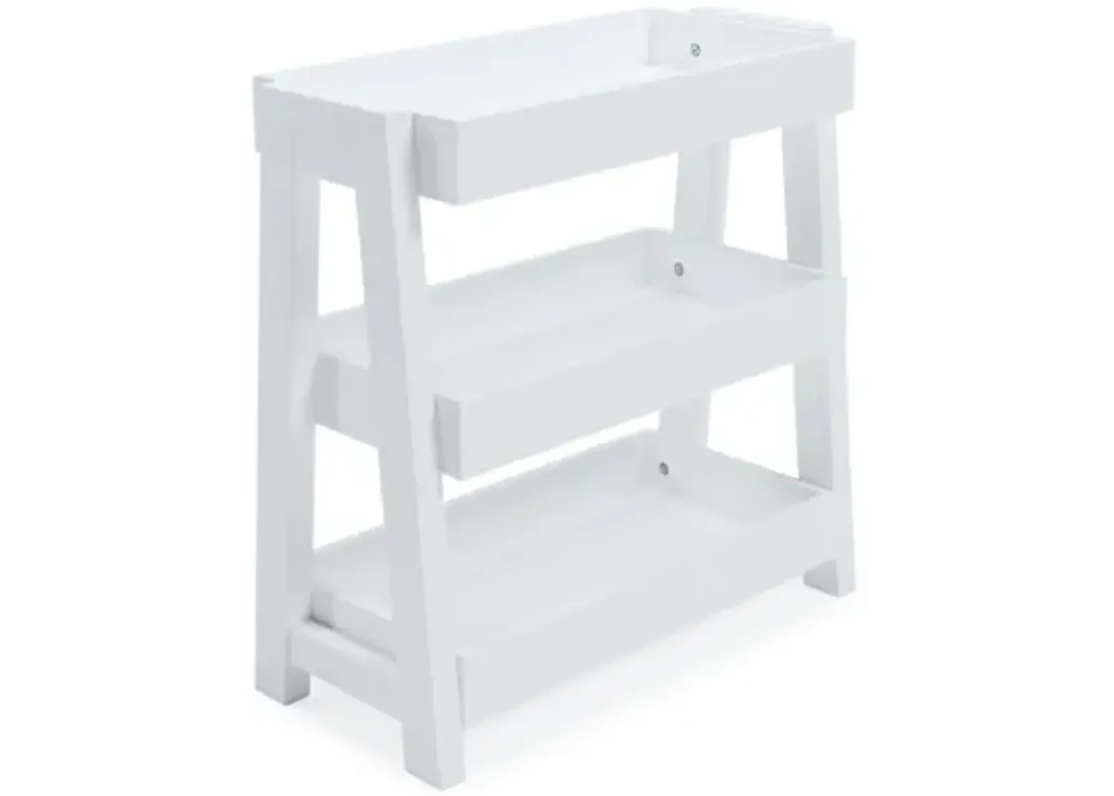 Blariden Shelf Accent Table, White