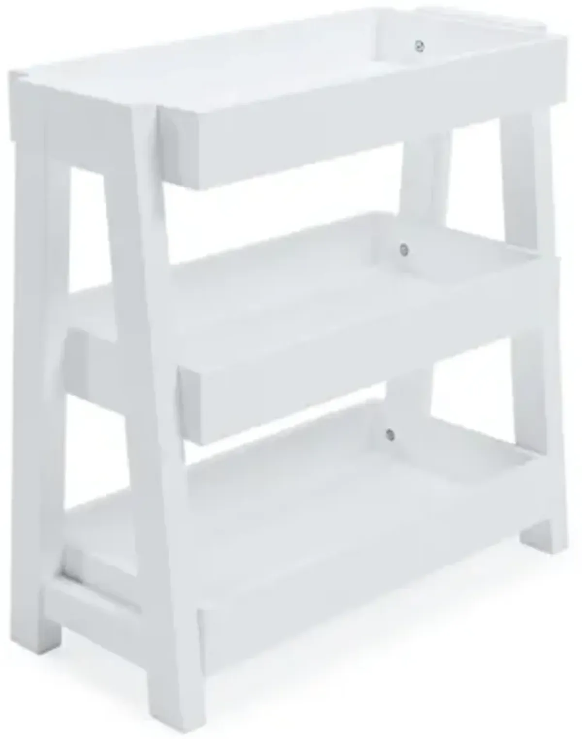 Blariden Shelf Accent Table, White