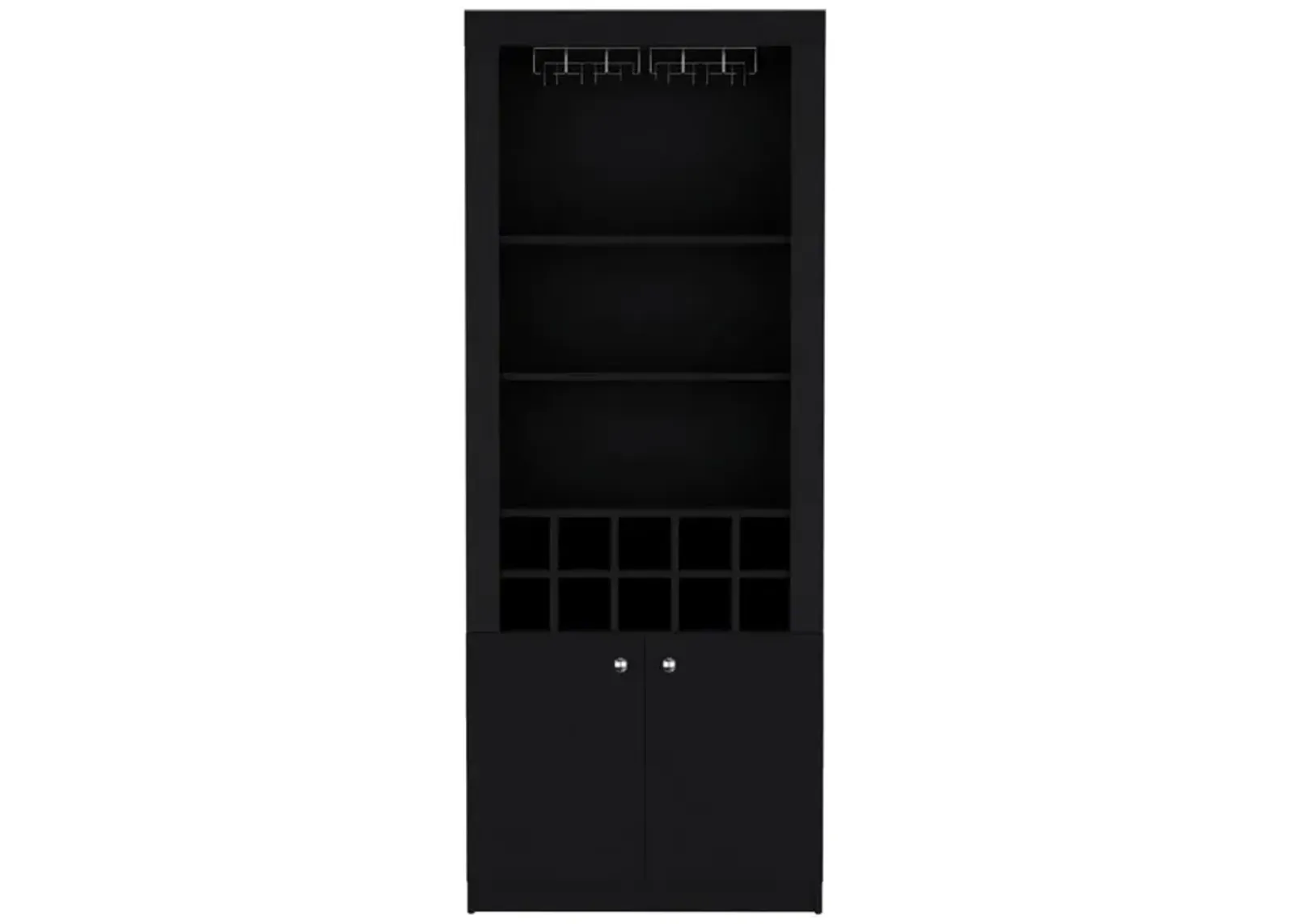 Bar Cabinet Nixon, Living Room, Black