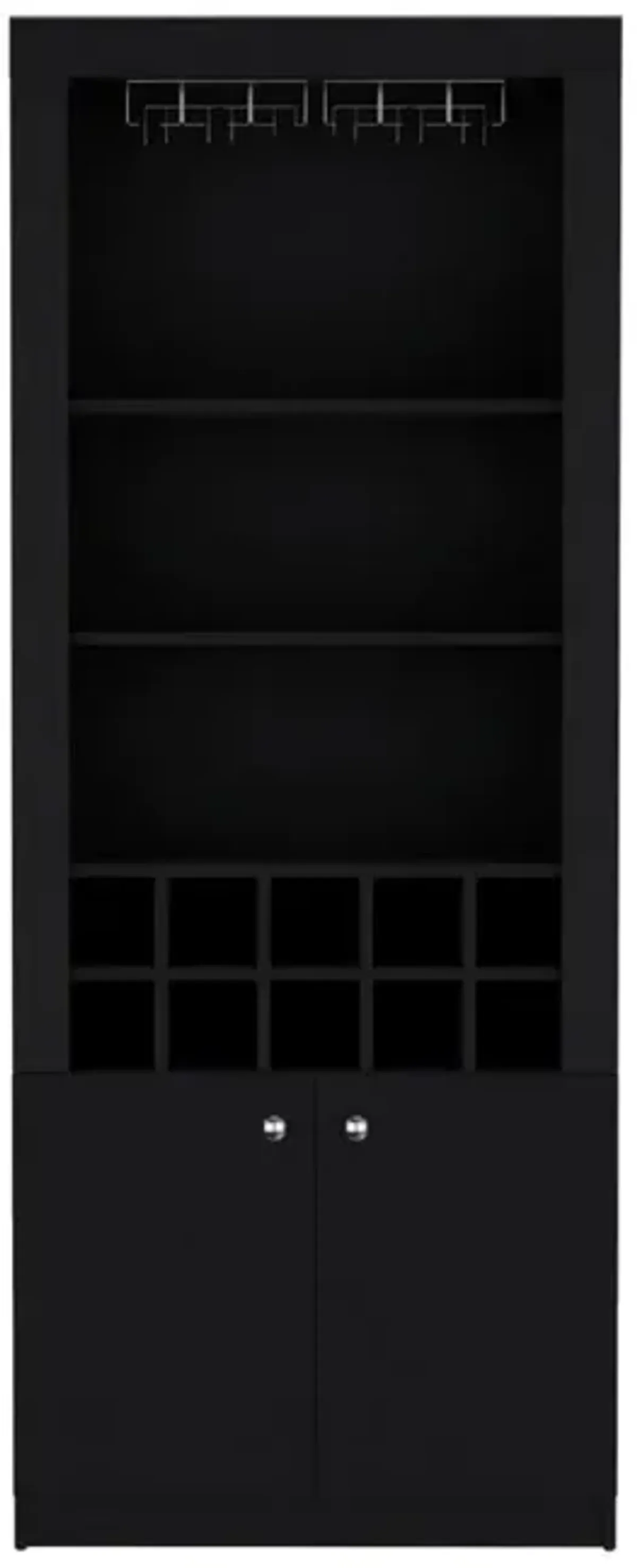 Bar Cabinet Nixon, Living Room, Black