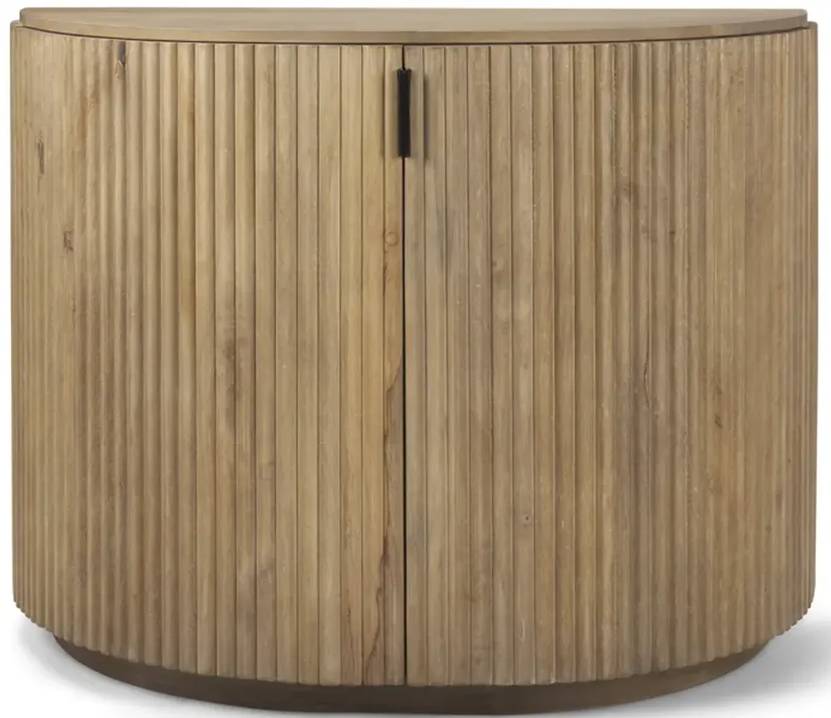Terra Light Brown Accent Cabinet