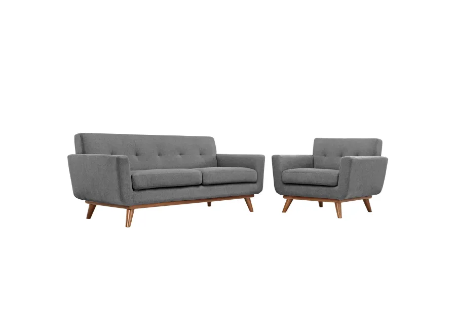 Engage Armchair and Loveseat Set of 2