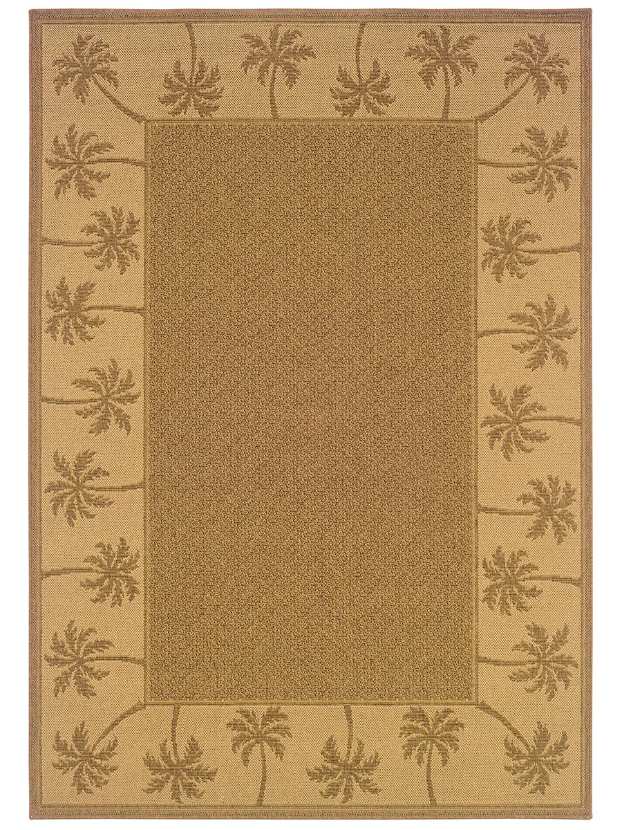 Lanai 3'7" x 5'6" Tan Rug