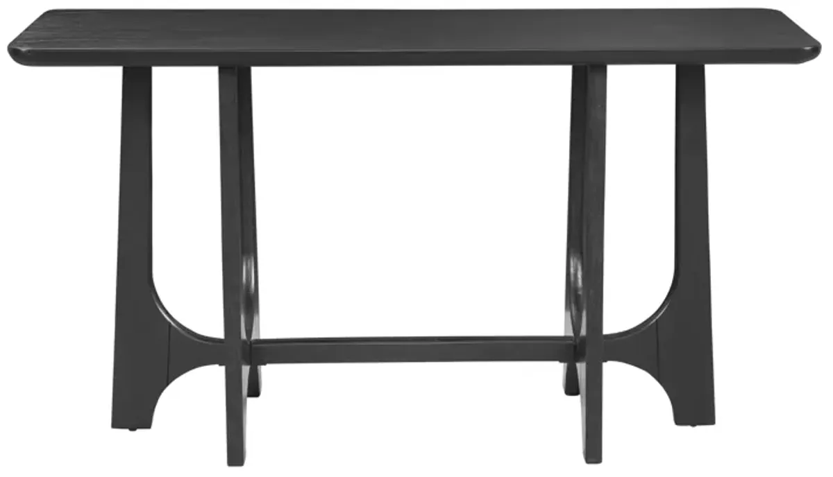 Dunnigan Black Console Table