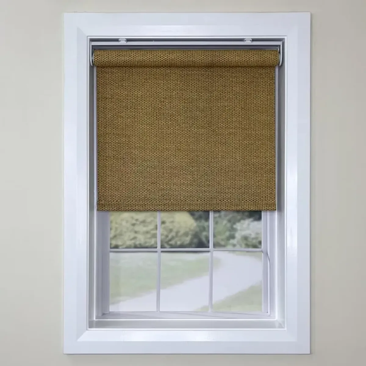 Versailles Marcellus Cordless Roman Light Filtering Shades For Windows Insides/Outside Mount 27" x 72" Sand