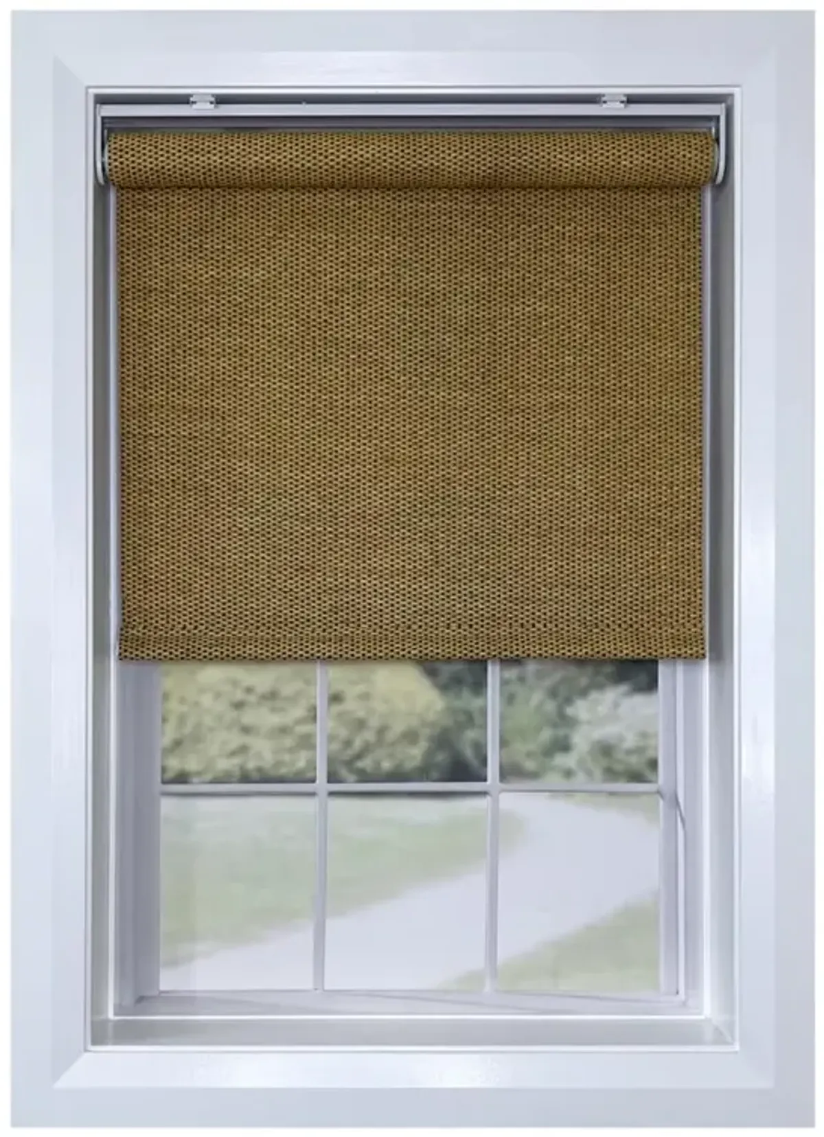 Versailles Marcellus Cordless Roman Light Filtering Shades For Windows Insides/Outside Mount 27" x 72" Sand