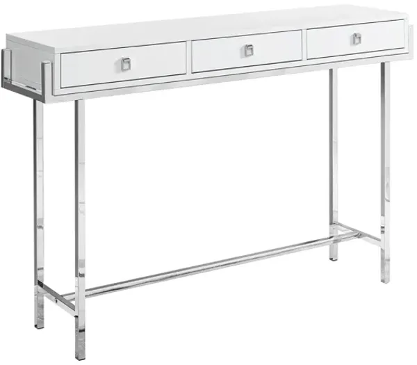 Console Table with Storage Drawers for Entryway, Hallway, or Living Room Organization