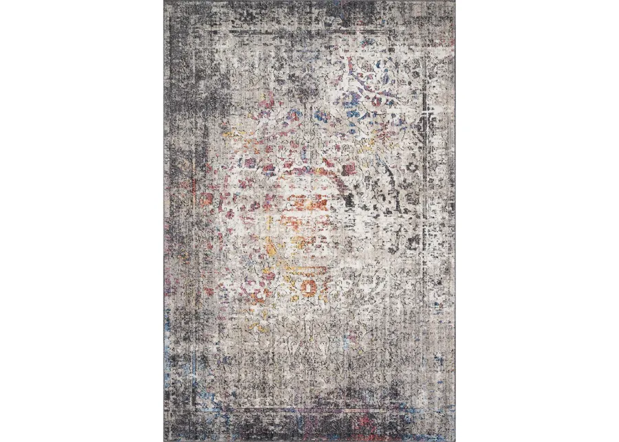 Medusa MED02 Granite/Multi 3'11" x 5'7" Rug