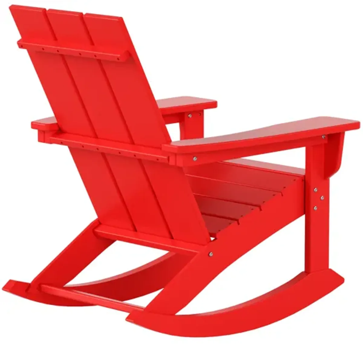 WestinTrends Modern Adirondack Outdoor Rocking Chair