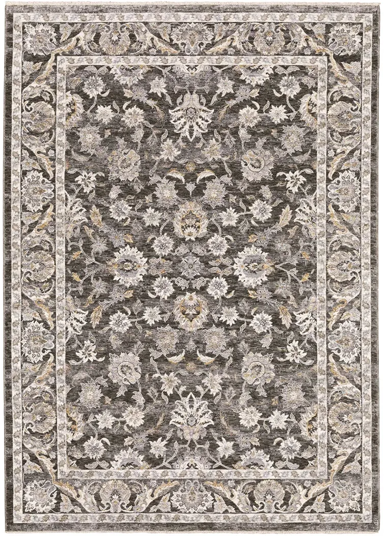 Maharaja 7'10" x 10'10" Char Rug