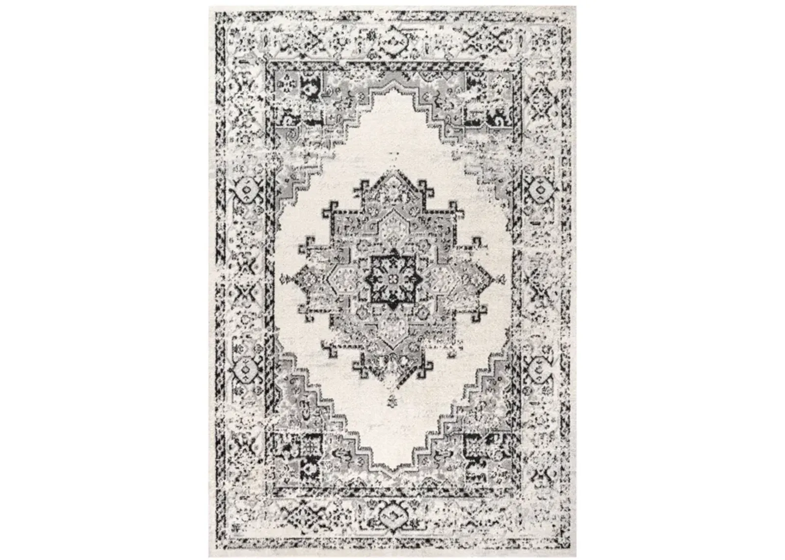 Inigo Cottage Medallion Area Rug