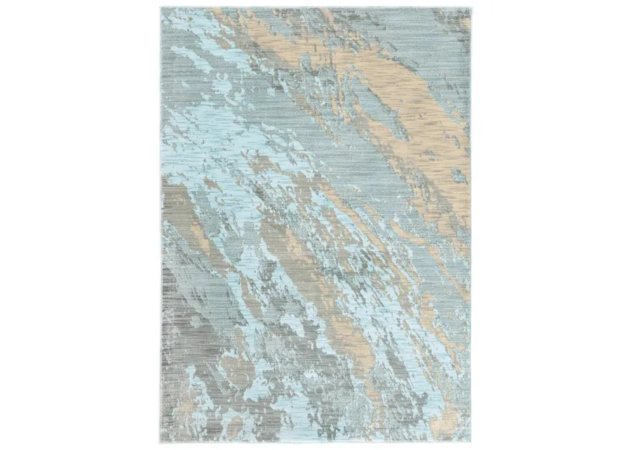 Sedona 9'10" x 12'10" Blue Rug