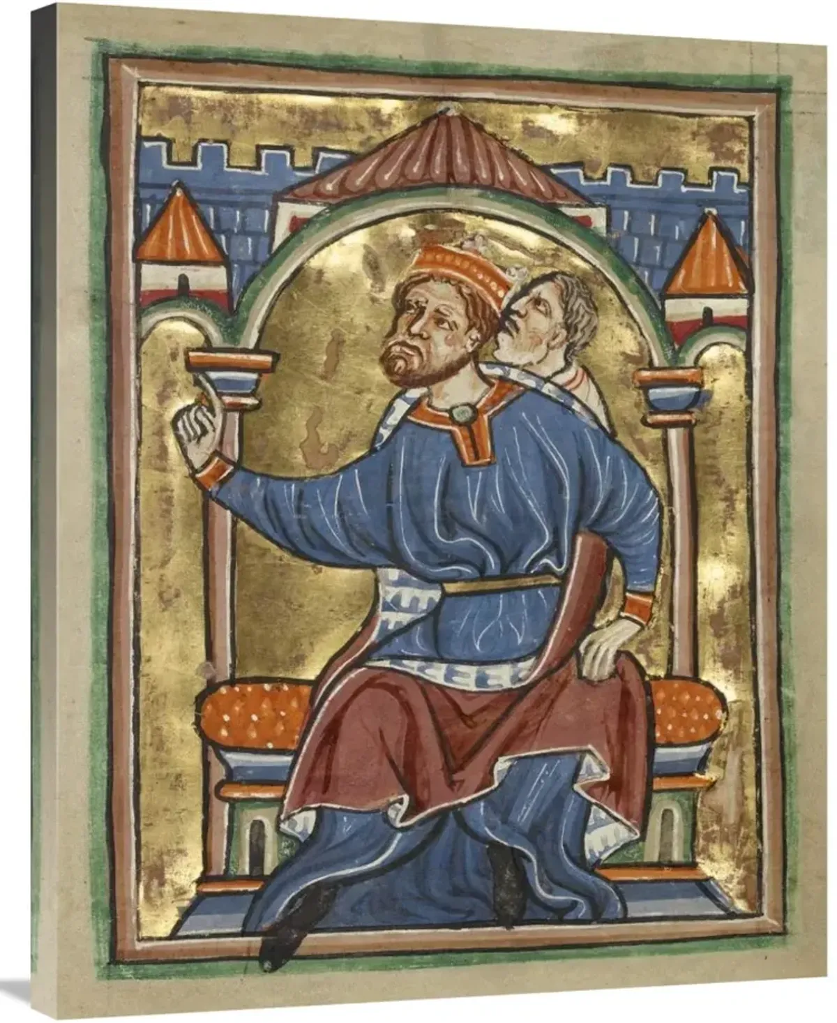 Herod Enthroned-Canvas Art-28x35