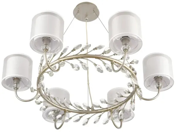 Asbury 34" Wide 6-Light Chandelier