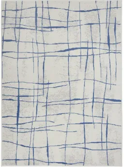 Ivory/Blue color