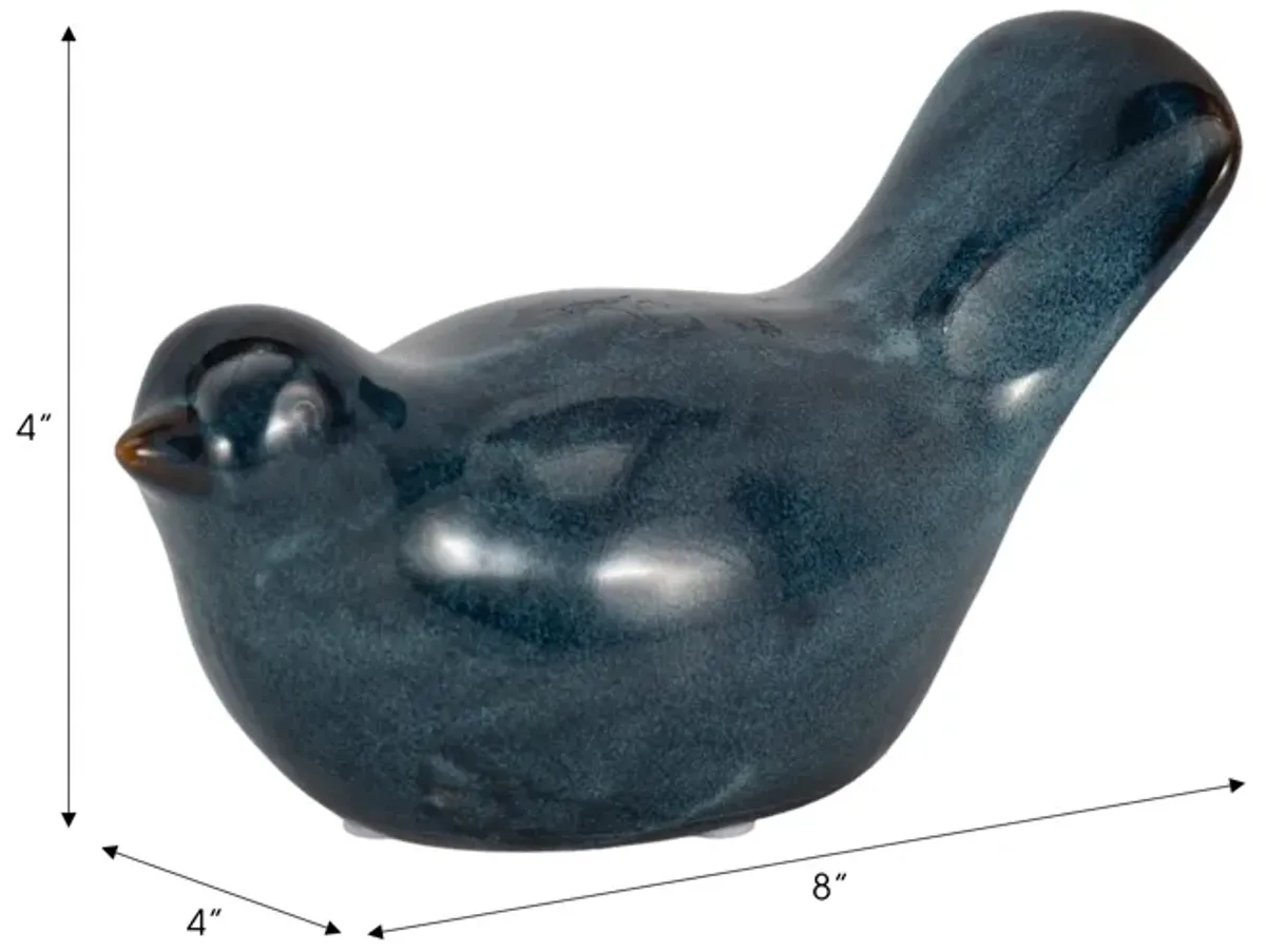 Reactive Finish Bird Figurine